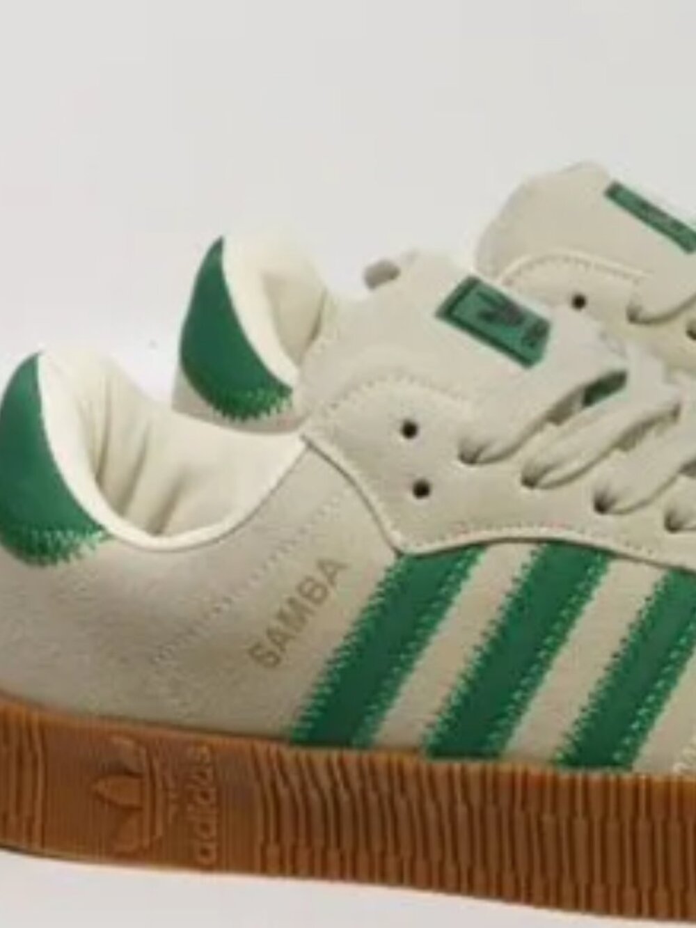 Adidas Originals Samba Sneakers – Cream/Green Gum